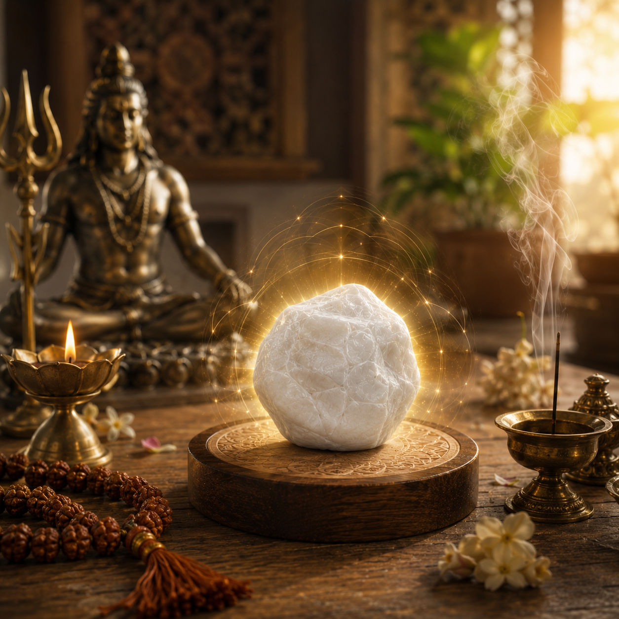 दिव्य श्वेत सिद्ध गुटिका शिला